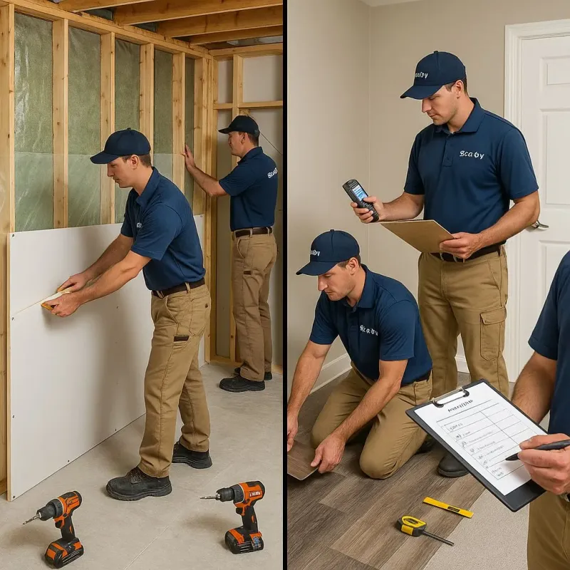Repairs and Reconstruction process in Daviess County, IN